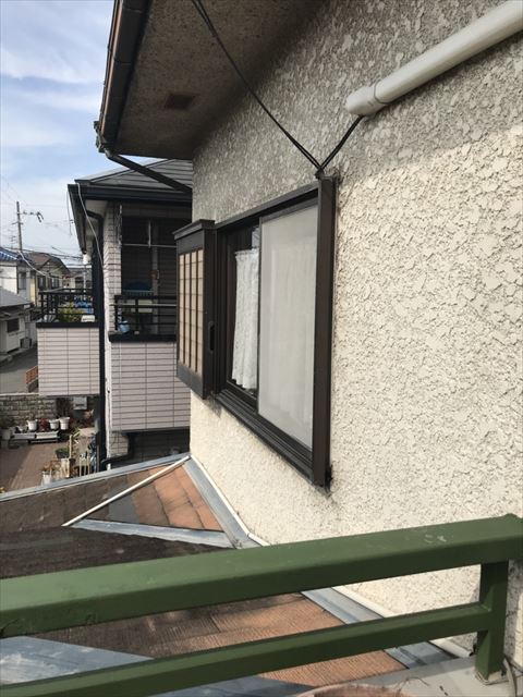 棟板金飛散