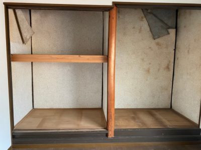 室内雨漏り全景