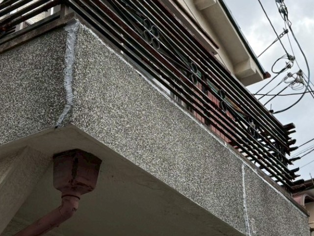 コーキング充填後