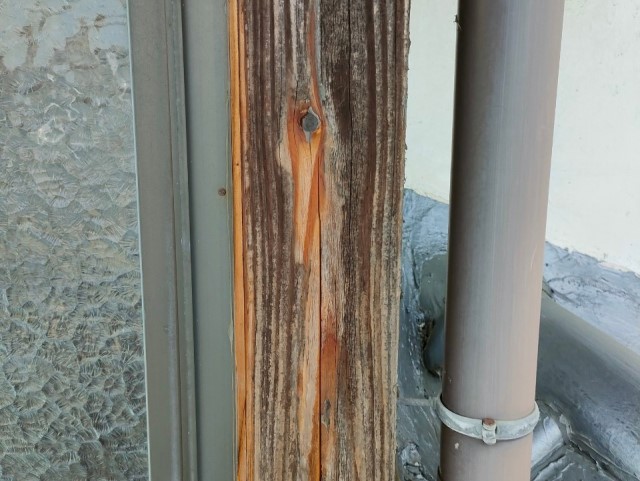 コーキング打設前