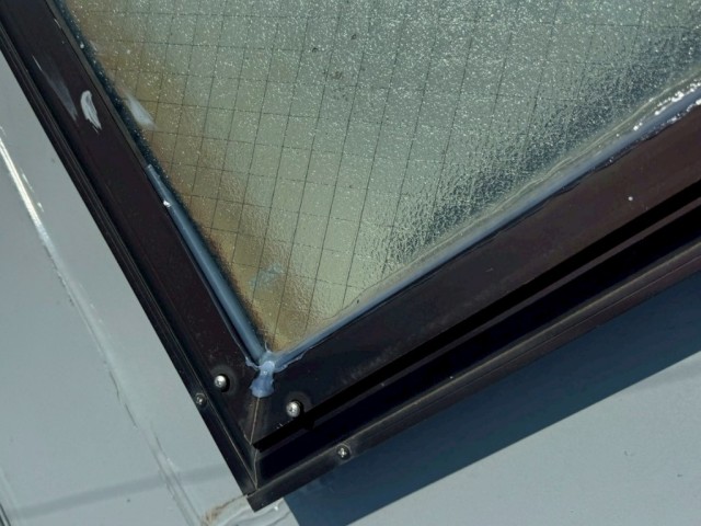 コーキング打設完了