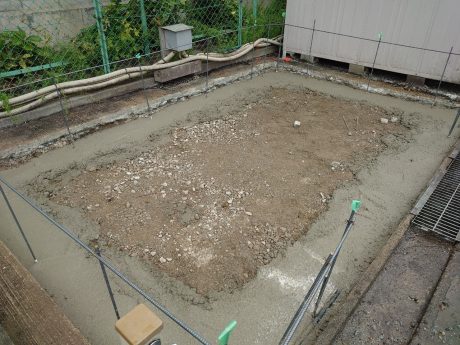 CBベース基礎コンクリート
