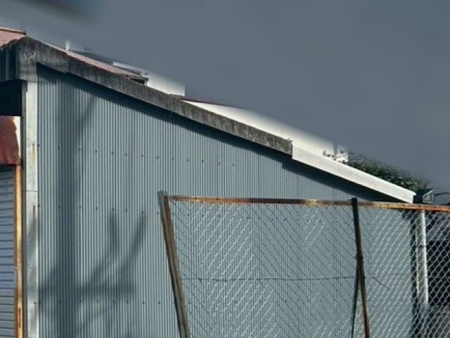 スレート1枚張り替え後