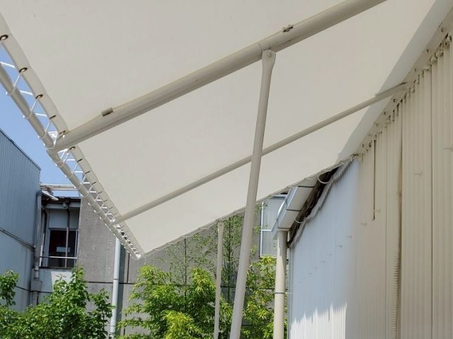 テントシート張り替え後