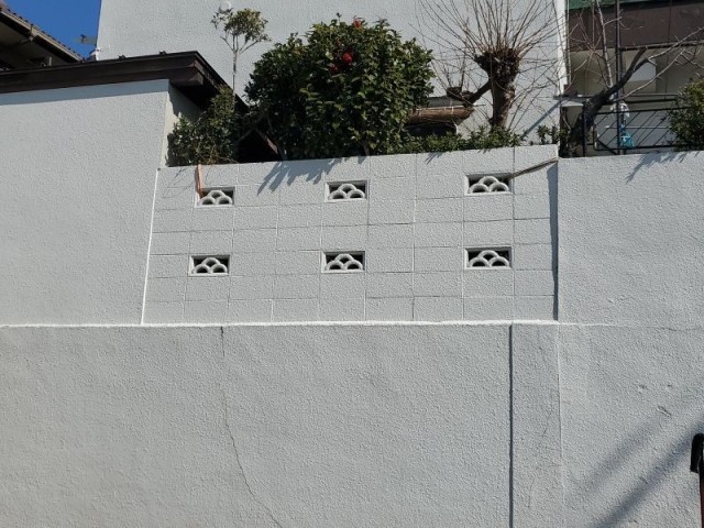 ブロック塀施工前
