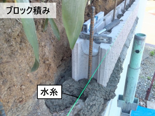 ブロック積み