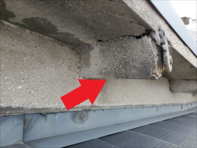 モルタル破断②