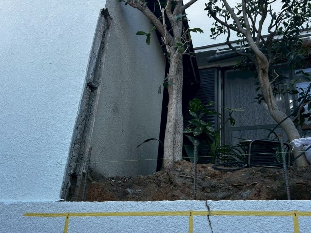 モルタル補修前