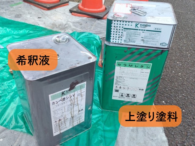 上塗り塗料