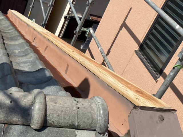 下地取り付け完了