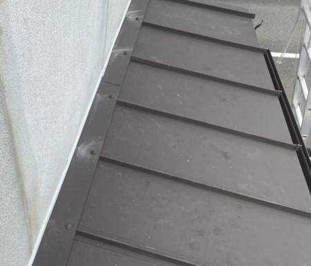 増築部屋根補修