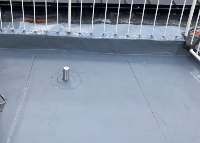 屋上防水工事が完了