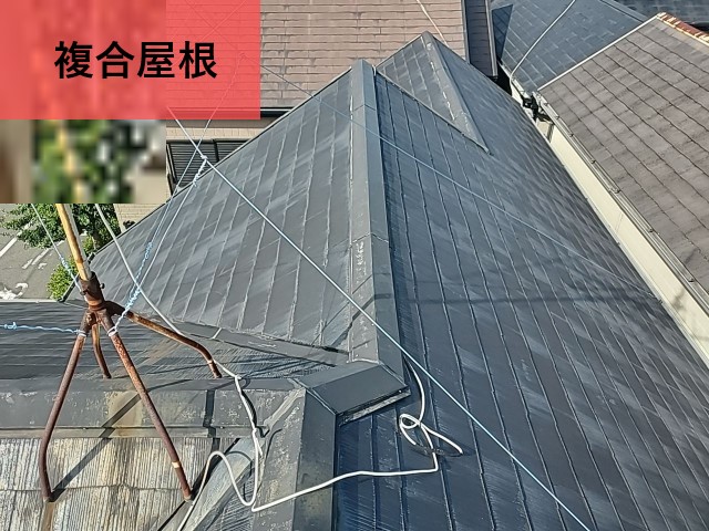 屋根全景 複合屋根