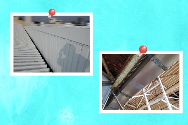 工場の改修工事