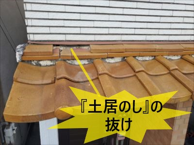 庇 土居のし抜け