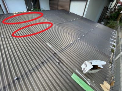 応急フック交換・増し打ち