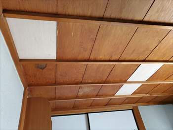 天井点検口　施工完了