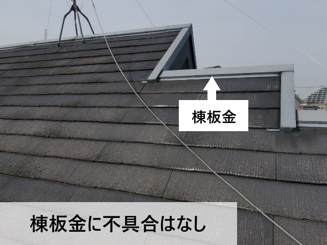 棟板金不具合無し