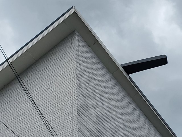 棟板金工事施工前