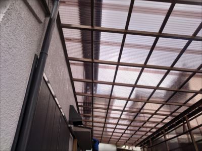 波板全面張り替え完了