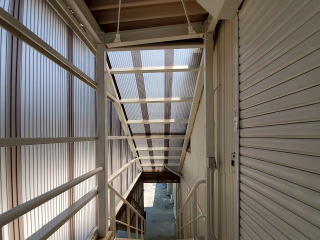 波板張り替え後