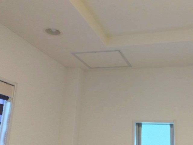 点検口設置完了