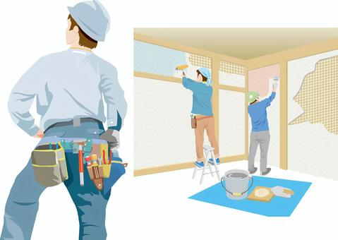 現場職人イラスト