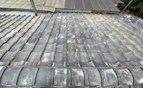 瓦葺き直し完了