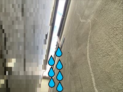 軒樋外れによる問題