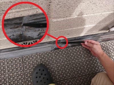 防水不具合箇所