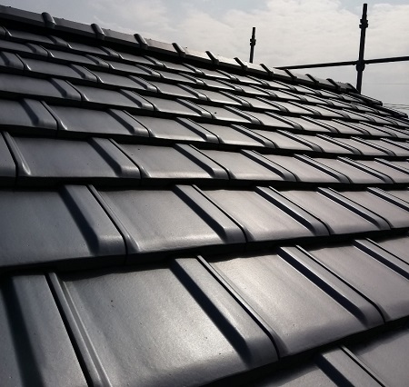 防災瓦　葺き替え