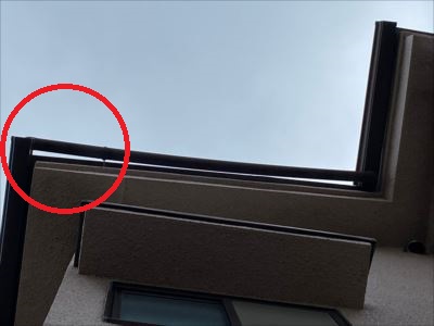 雨樋の様子②