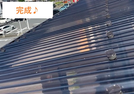 波板交換工事　その波板、後何年持ちますか？