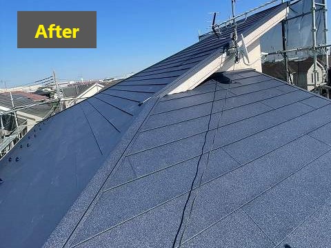 屋根リフォーム　葺き替え工事で梅雨も安心♪