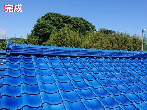 葺き替え工事完成