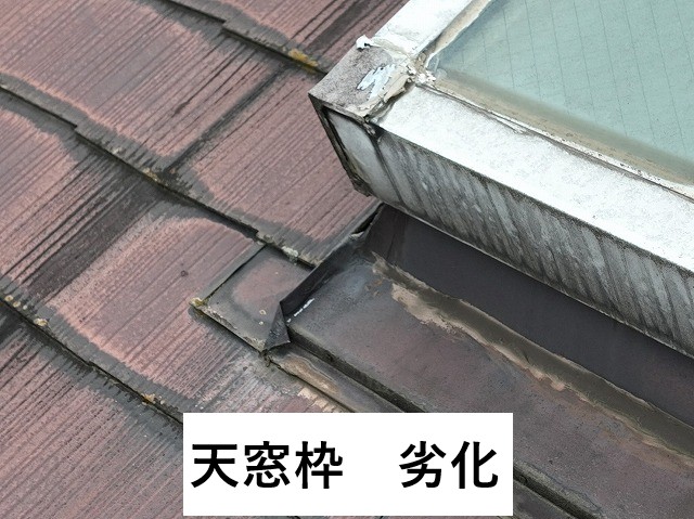 天窓枠劣化