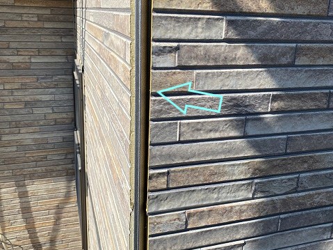 サイディングボードの張り替え工事　金属製へ生まれ変わりました