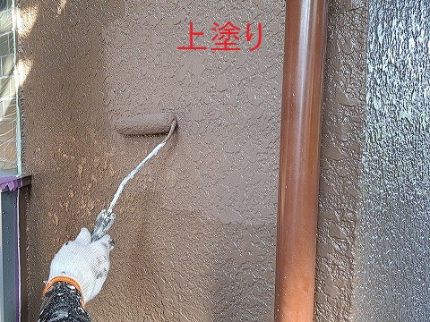 外壁塗装　外装のリフォームが完了