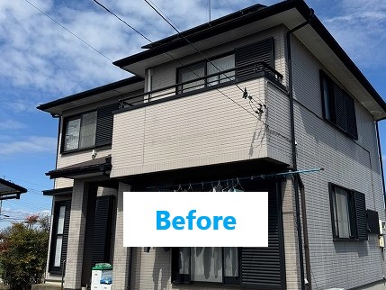 外壁塗装をご紹介♪塗膜やコーキングの劣化見逃さないで！