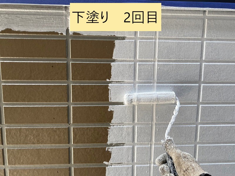 下塗り2回目