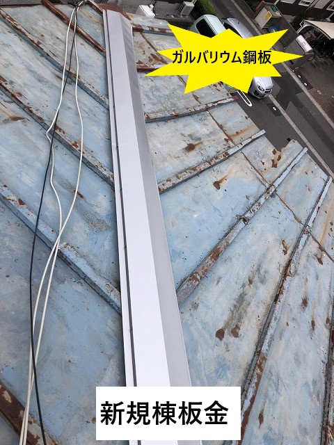 棟板金ガルバリウム鋼板