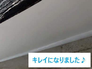 雨漏りと室内被害を防ぐ軒天修理を実施