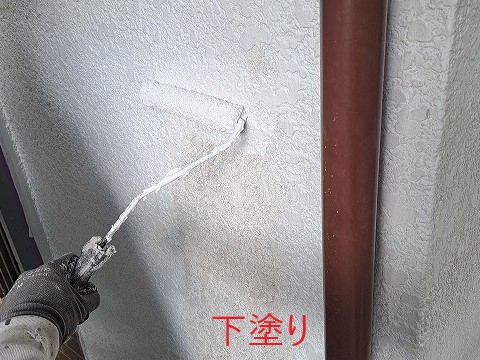 外壁塗装　外装のリフォームが完了