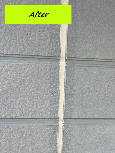 コーキング施工後