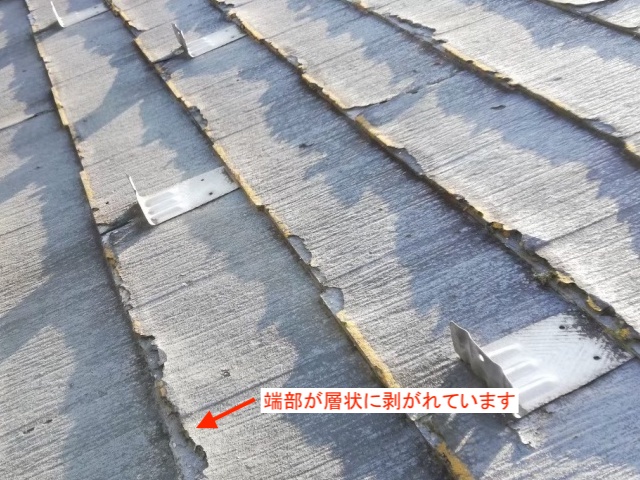 ニチハパミールの剥離症状