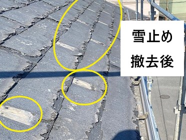 屋根工事で問題のあるパミール～ガルバより進化したスーパーガルテクトを採用