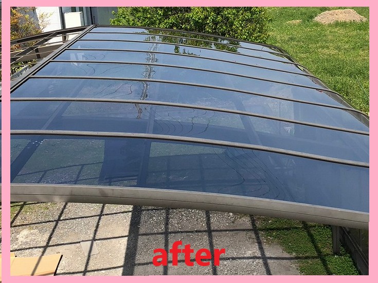 カーポート屋根交換後写真