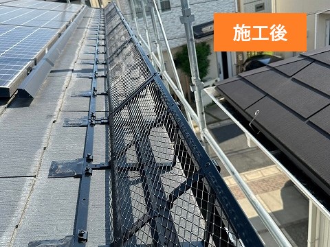 雪止め設置工事　後付け可能ですよ～(^_-)-☆