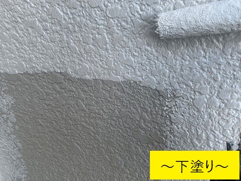築30年　モルタル外壁の塗り替えを実施