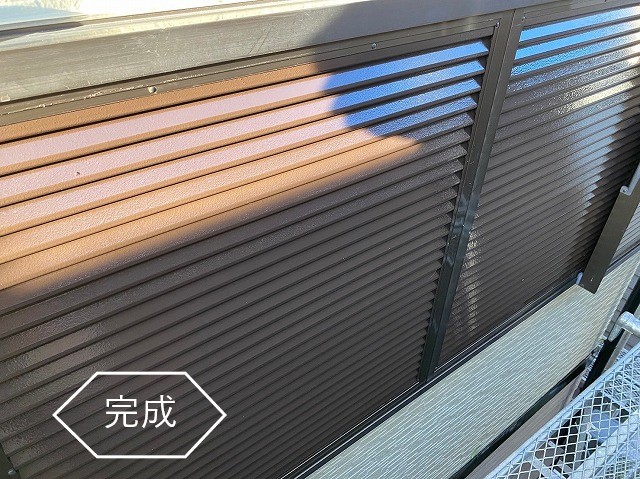 初めての外壁塗装を実施